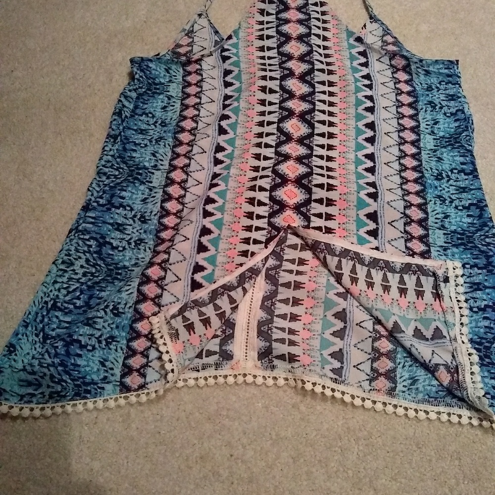 NWOT Japna Floral Tank Top